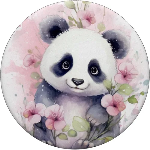Miniatura 3 de cute panda watercolor PopSockets Standard PopGrip