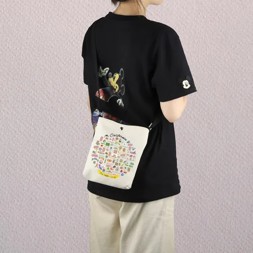 Miniatura 2 de MNIGIU California Tote Bag - Blanco, Mediana, perfecta para viajes, uso diario y almacenamiento de maquillaje