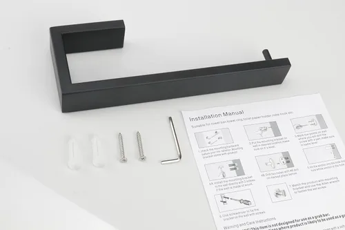 Miniatura 4 de TocTen Portatoallas de Mano/Anillo para Toallas – Colgador de Toallas de Mano para Baño de Acero Inoxidable SUS304 Reforzado, Toallero de Pared
