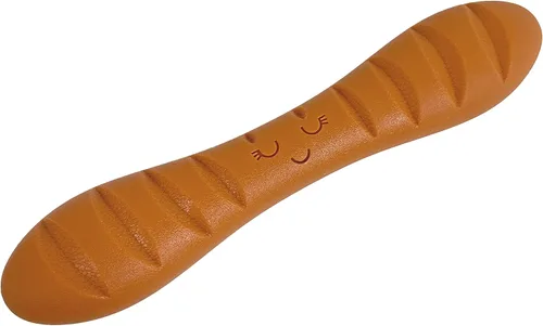 Miniatura 23 de Nylabone Juguete de queso para perros, juguete masticable para perros masticadores agresivos, mediano/lobo (1 unidad)