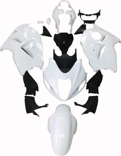 Kit de carenado de motocicleta sin pintar para SUZUKI HAYABUSA GSX-R 1300 1997-2007 1998 1999 2000 2001 2002 2003 2004 2005 2006 (19 piezas)