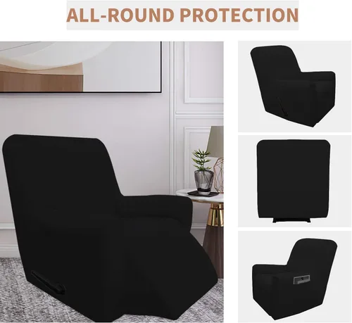 Miniatura 4 de Easy-Going - Funda 100 % impermeable doble para sofá reclinable, diseño jacquard, en 1 pieza, a prueba de derrames, para niños, mascotas, perros