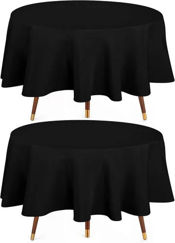 Miniatura 17 de Utopia Kitchen Mantel rectangular, 1 paquete, mantel lavable a máquina, mantel de poliéster para comedor, fiestas de bufé, pícnics, eventos, bodas