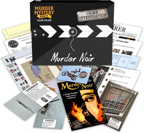 Murder Mystery Party Case Files: Murder Noir para 1 o más jugadores a partir de 14 años