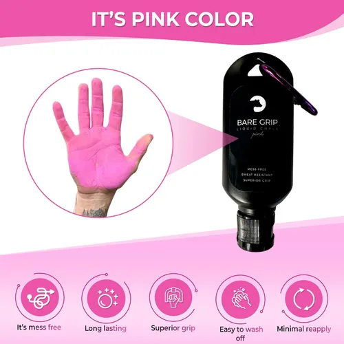 Miniatura 4 de Tiza líquida rosa, resistente al sudor para todas las actividades