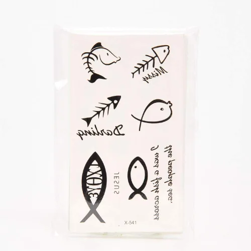 Miniatura 4 de PowerTRC 30 hojas de tatuajes temporales para hombres y mujeres, cientos de diseños de tatuajes variados, calcomanías realistas impermeables