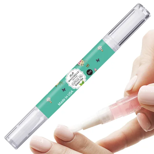 Miniatura 12 de Pluma de aceite puro de granada para cutículas y uñas, 0.1 fl oz, cura las cutículas secas y agrietadas. Pomegranate