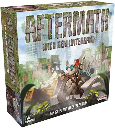 Aftermath: An Adventure Book Game - ¡Sobrevive a un mundo post-humano como roedores ingeniosos! Juego narrativo para niños y adultos, mayores de 14