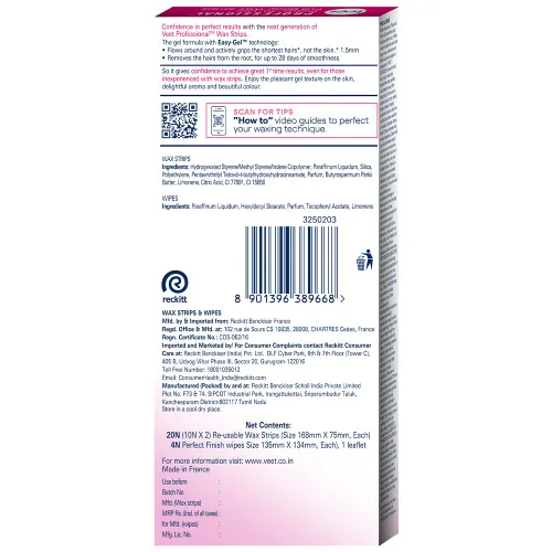 Miniatura 11 de Veet Kit de depilación de cuerpo completo para piel normal