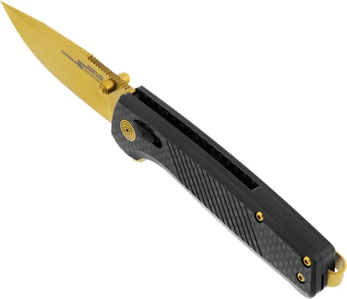 SOG Terminus XR LTE - Cuchillos plegables ligeros de transporte diario con clip de bolsillo | Acero Cryo CPM S35VN | Mecanismo de bloqueo XR