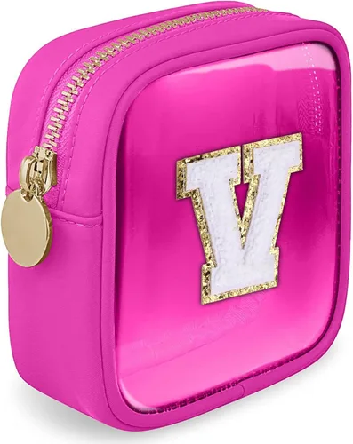 Miniatura 98 de Bolsa de Maquillaje Transparente Pequeña Bolsa de Cosméticos Bolsa de Viaje de Artículos de Aseo Bolsa Transparente con Cremallera Bolso Organizador
