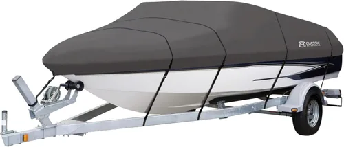 Miniatura 13 de Accesorios clásicos StormPro - Funda resistente para botes, se ajusta a botes de 17 pies - 19 pies de largo x 102 pulgadas de ancho