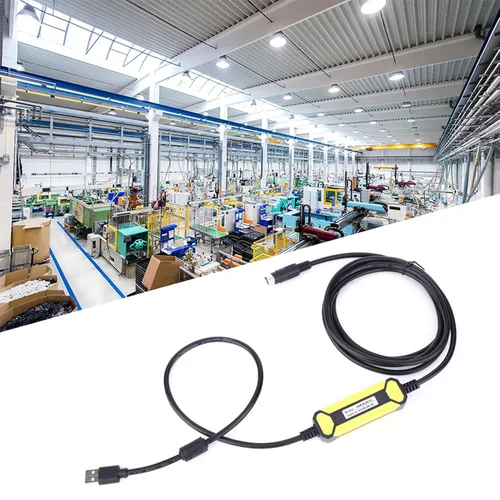 Miniatura 4 de ViaGasaFamido Cable de programación Cable de datos apto para FX1S/1N/2N/3U FX Series PLC USB-SC09-FX Línea de descarga de cable de 8.2 ft Línea