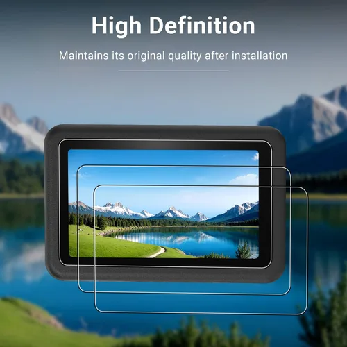 Miniatura 4 de CYNOVA Osmo Action 6 - Protector de pantalla para DJI Osmo Action 6, protector de pantalla de vidrio templado ultra transparente con 1 funda