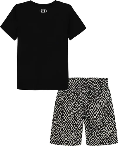 Miniatura 32 de Under Armour baby-girls Ua Terrazzo Leopard Heart SetShort Set