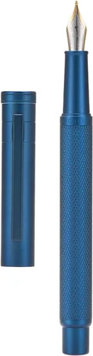 Miniatura 23 de Hongdian Bolígrafo Rollerball Bosque Azul Oscuro con Repuesto de Tinta Negra Schmidt, Diseño Clásico con Estuche de Metal para Firma de Negocios