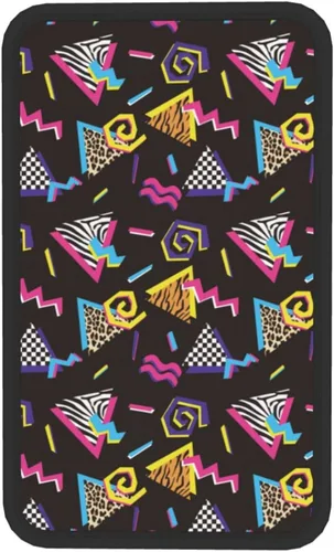 Miniatura 7 de Retro Fashion - Funda universal para consola central de automóvil de los años 80 y 90, estilo abstracto de los años noventa, funda universal