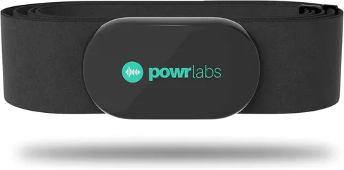 Powr Labs Correa de pecho para monitor de frecuencia cardíaca Bluetooth y ANT+, comodidad durante todo el día, fácil conectividad, compatible con