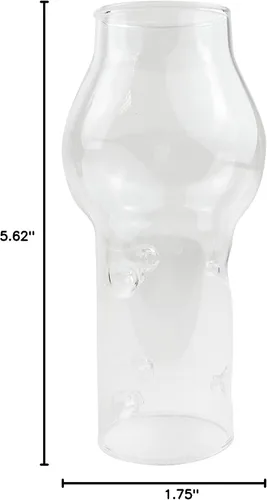 Miniatura 4 de National Artcraft Protector de llama de chimenea de vidrio para botellas de vino, lámparas de aceite y velas (Pkg/1)