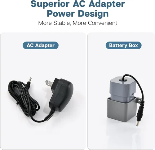 Miniatura 4 de GIMILI Grifo de cocina sin contacto negro y dorado con adaptador AC, grifo de fregadero de cocina manos libres con sensor de movimiento inteligente