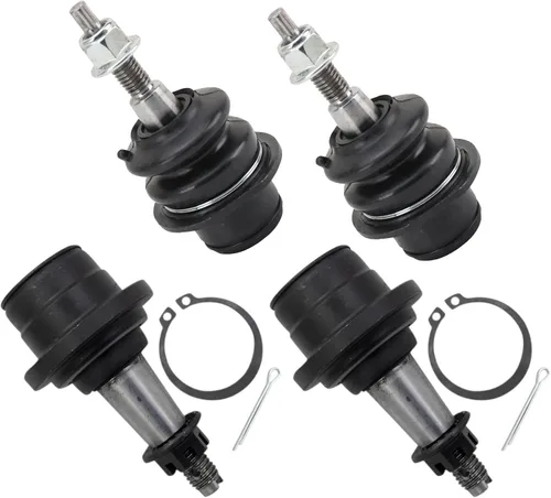 Miniatura 28 de TRQ Juego de juntas esféricas delanteras superior e inferior para lado del conductor y del pasajero Compatible con Acura TL 2009-2014 Acura TSX