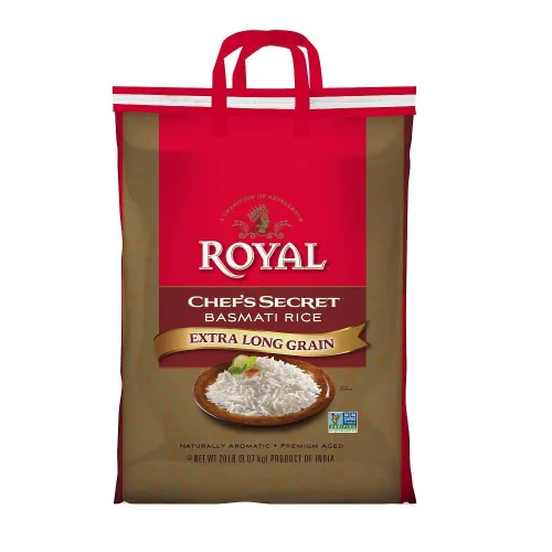 Miniatura 10 de Arroz Basmati Royal Chef's Secret en grano, extra largo, de 10 libras