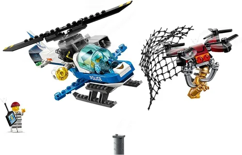 Miniatura 4 de LEGO City Sky Police Drone Chase 60207 Kit de construcción (192 piezas)