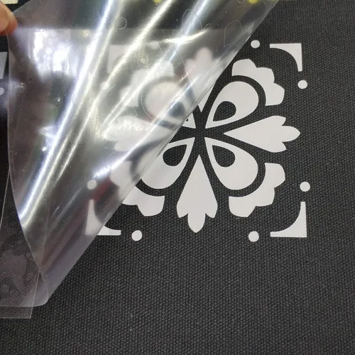 Miniatura 5 de guangyintong Vinilo adhesivo de transferencia de calor para camisetas 12 pulgadas x 8 pies, rollo brillante (k12 gris)