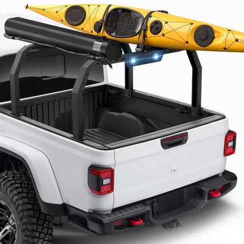 Soporte de carga para camión compatible con Silverado Sierra 1500 y Ford F150/Ranger/Dodge Ram 1500/Toyota Tundra/Gladiator JT/GMC