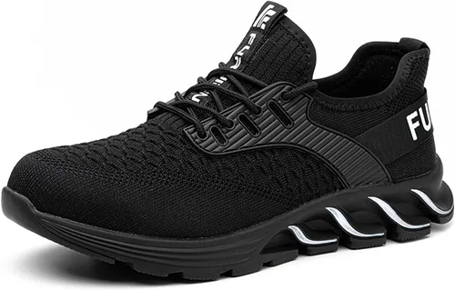 Miniatura 8 de Steel Toe Shoes for Men Women Indestructible Work Shoes Lightweight Puncture Proof Comfortable Water Resistant Safety Sneakers Slip-Resistant