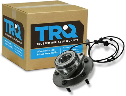 Miniatura 132 de TRQ Cojinete de rueda delantera y conjunto de cubo con sensor ABS compatible con Toyota Sequoia 2008-2022 Tundra 2007-2021