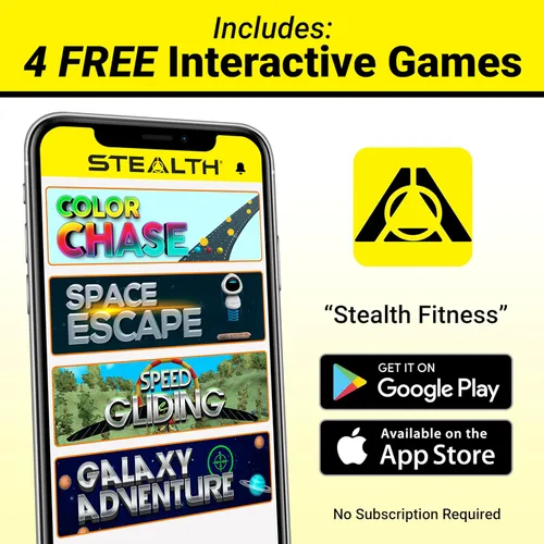 Miniatura 4 de Stealth Core Deluxe Trainer - Obtén unos abdominales fuertes y un core definido jugando juegos en tu teléfono; aplicación gratis para iOS/Android