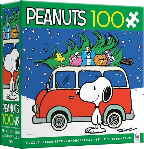 Miniatura 3 de Ceaco - Peanuts - Peace and Presents - Holiday - Rompecabezas de 100 piezas