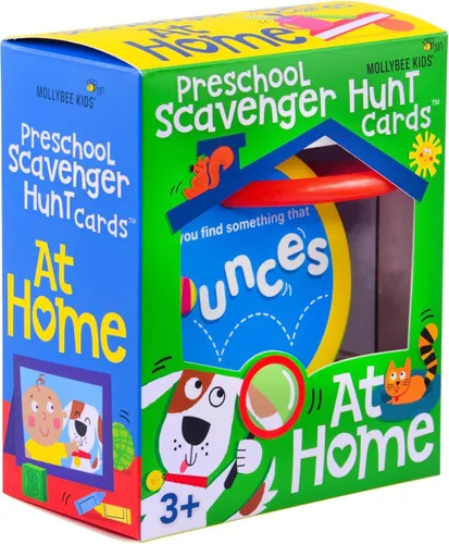 Miniatura 2 de MOLLYBEE KIDS Tarjetas de búsqueda del tesoro para preescolar en casa, juegos preescolares, regalos para edades 3, 4