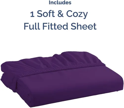 Miniatura 4 de Sábana bajera ajustable completa - Solo sábana bajera individual - Ropa de cama de lujo hotelero ultrasuave con bolsillos de 8 a 16 pulgadas de 36