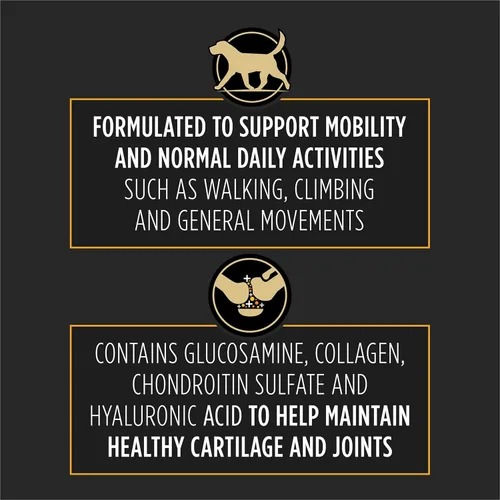 Miniatura 3 de Purina Pro Plan Suplemento veterinario para el cuidado de las articulaciones de perros de raza grande con glucosamina, condroitina y colágeno