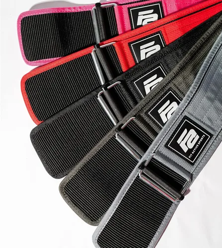 Miniatura 8 de Fit Active Sports Cinturón de levantamiento de pesas autobloqueante Cinturón de levantamiento de pesas premium para entrenamiento cruzado, Negro