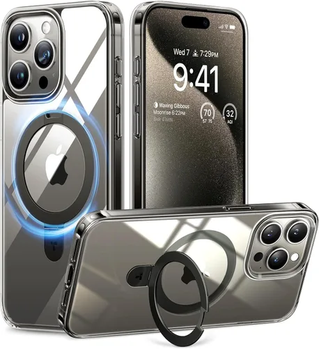 Miniatura 24 de TORRAS Funda magnética para iPhone 13 Pro Max de 6.7 pulgadas [compatible con Magsafe] con soporte, [protección contra caídas de grado militar] a