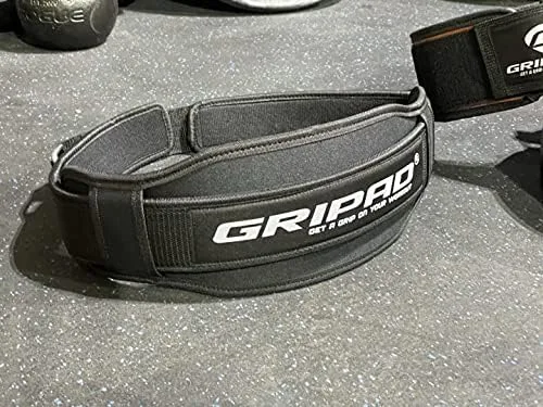 Miniatura 5 de Gripad Cinturón ajustable para levantamiento de pesas deportivo, cinturón ajustable para hombres y mujeres, hebilla ligera, entrenamiento
