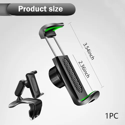 Miniatura 2 de Downhill 1 PC Soporte para smartphone para salpicadero de coche, soporte para smartphone con rotación de 360 grados, soporte multifuncional
