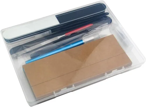Miniatura 2 de Juego de herramientas básicas de modelado para artesanías Gundam de 8 unidades. Set para crear y armar modelo de coche (A)