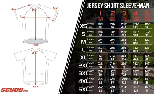 Miniatura 5 de Tennessee - Camiseta de ciclismo de manga corta para hombre
