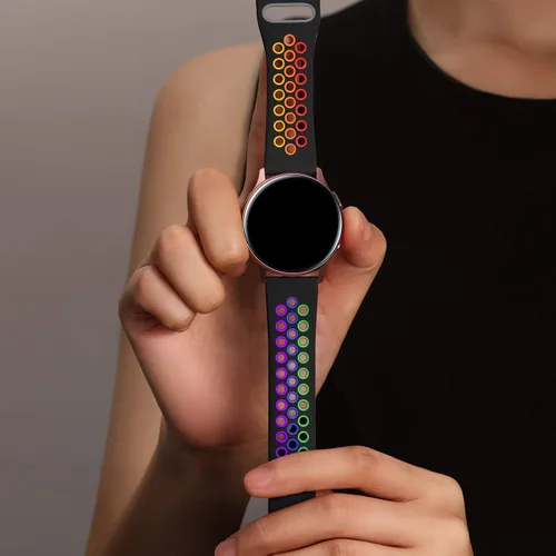 Miniatura 3 de Lerobo Compatible con Samsung Galaxy Watch 4 Band/Active 2 Watch Band 1.575 pulgadas/1.654 pulgadas/Galaxy Watch 5 Pro 1.732 pulgadas/Watch 4