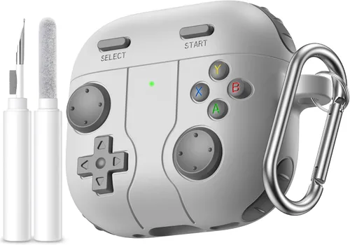 Miniatura 12 de Getino Funda de Juego para Estuche de AirPods Pro 3 2025, Cubierta de Silicona a Prueba de Golpes para Apple AirPods Pro 3 – con Kit de Limpieza