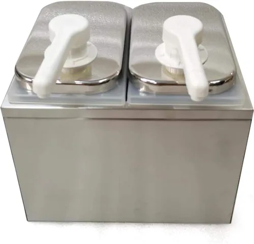 Miniatura 4 de Estación de bombeo de condimentos, dispensador de bomba de salsa de acero inoxidable, dispensadores de ketchup, bombas de condimentos, bomba