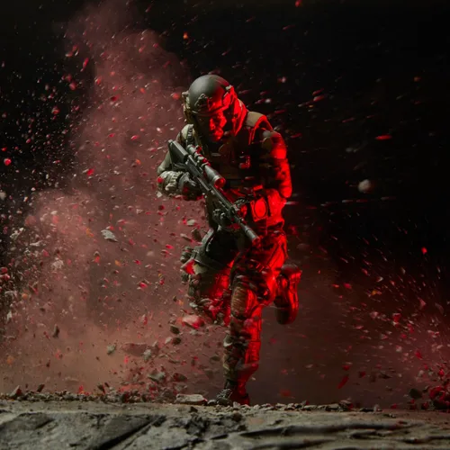 Miniatura 12 de Serie clasificada G.I. Joe 60º Aniversario - Piloto de acción - Halo (Alta altitud, apertura baja) Jumper, figura de acción de 6 pulgadas