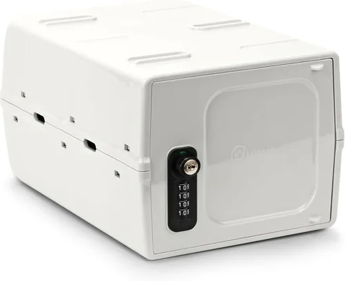 Miniatura 11 de Urban August Caja de seguridad con llave y combinación doble, caja con cerradura para uso diario, cerradura multiusos para seguridad en el hogar