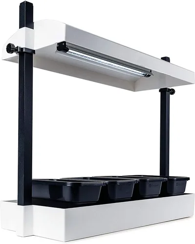 Miniatura 4 de SunBlaster T5HO - Micro Growlight Garden para interiores, kit de cultivo en casa, color blanco