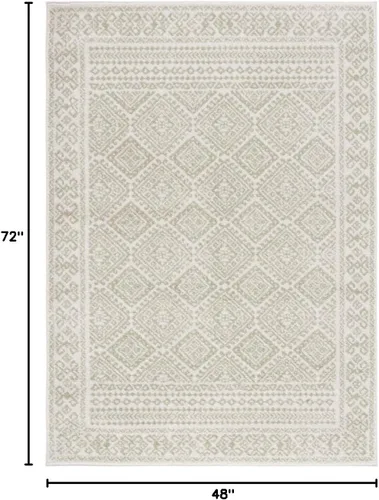 Miniatura 194 de Safavieh - Alfombra decorativa de la colección Tulum, modelo TUL264F, estilo marroquí, bohemio y desgastado, no suelta pelusa, para sala, vestíbulo