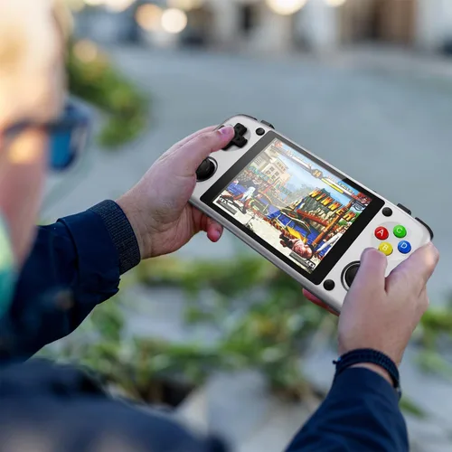 Miniatura 8 de Unico Handheld Game Console, Portable Pocket Player, Pre-Loaded 40 SNK Classic Games, Including King of Fighters, Metal Slug, etc., 4" IPS Screen